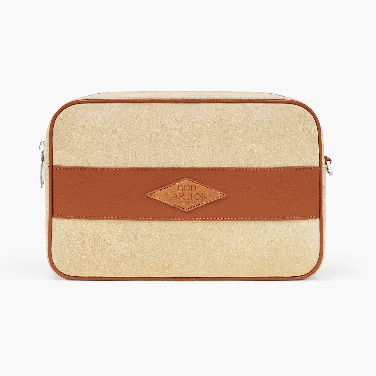 Håndveske Semsket  beige