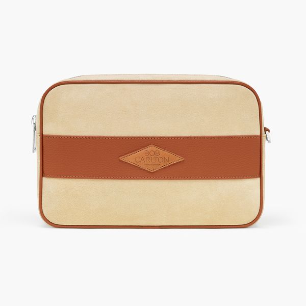 Hovedbilde Håndveske Semsket  beige